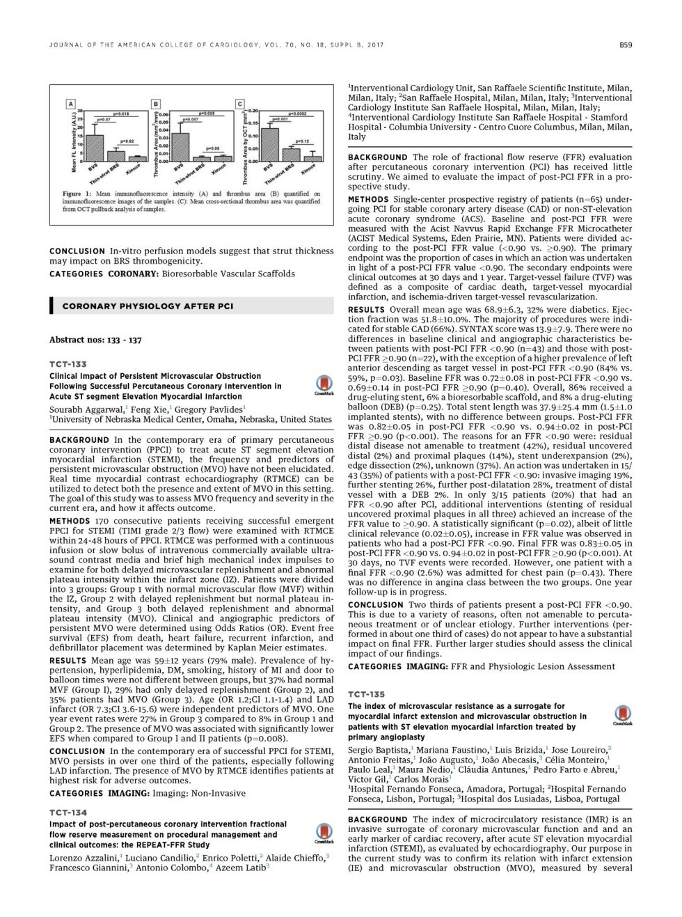 Clinical impact of persistent microvascular obstruction following ...